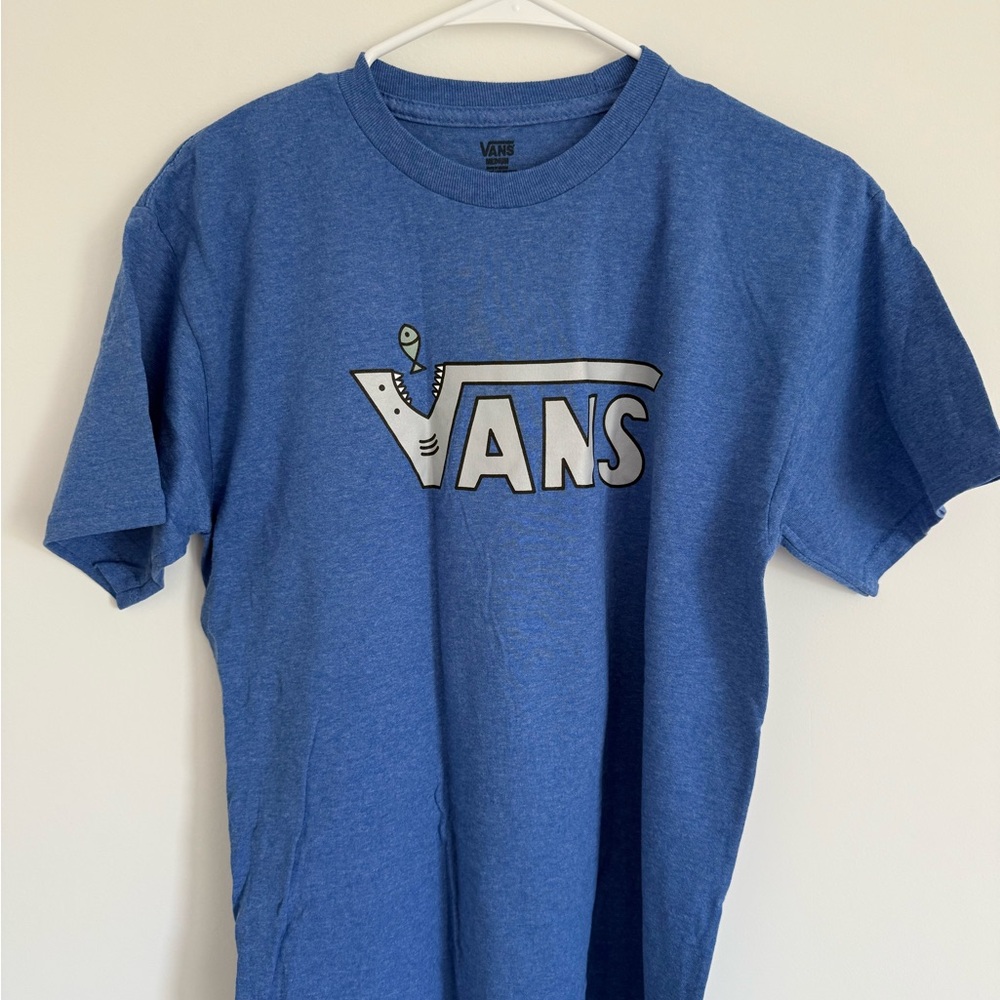 Vans Heather Blue Crewneck Tee